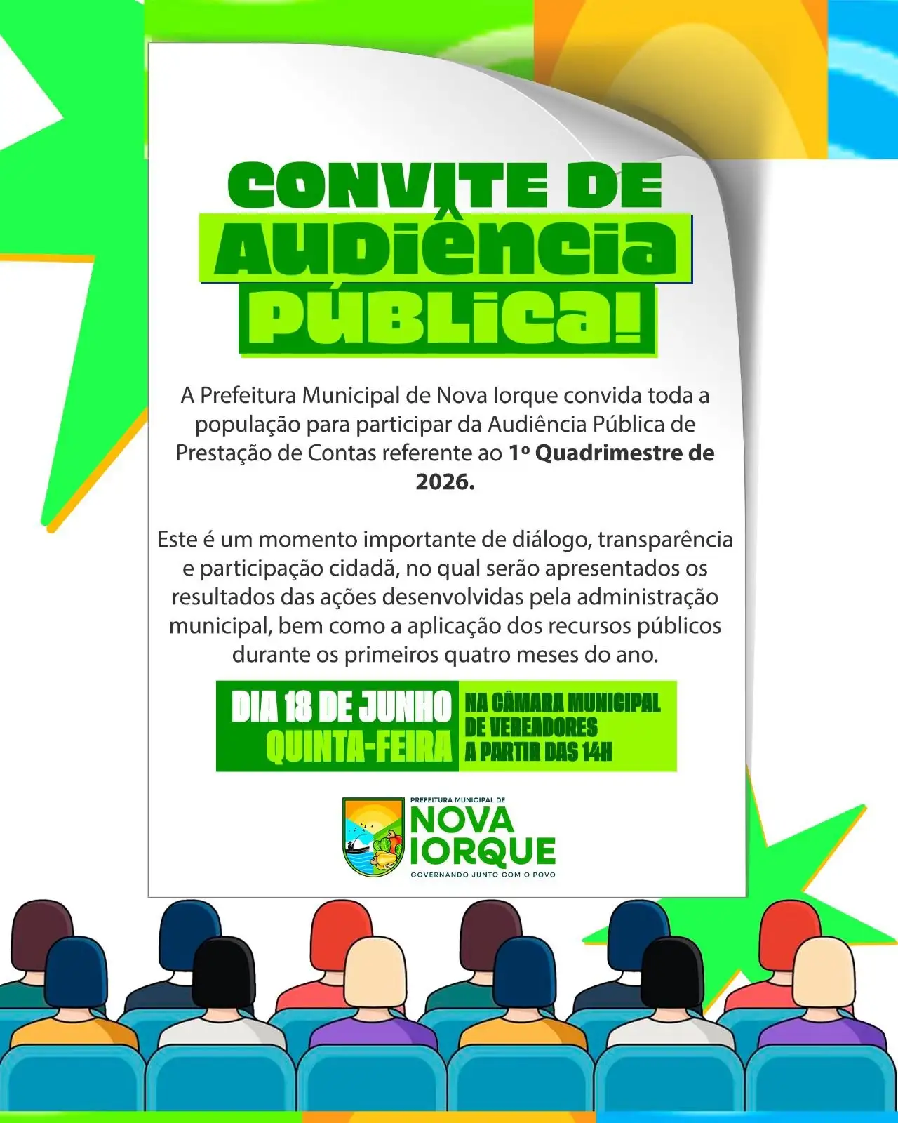CONVITE DE AUDIÊNCIA PUBLICA